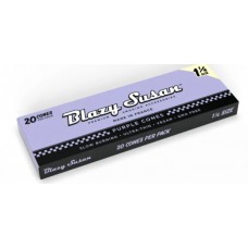 Blazy Susan Purple Pre Rolled Cones 1 1/4 12pk , 20ct